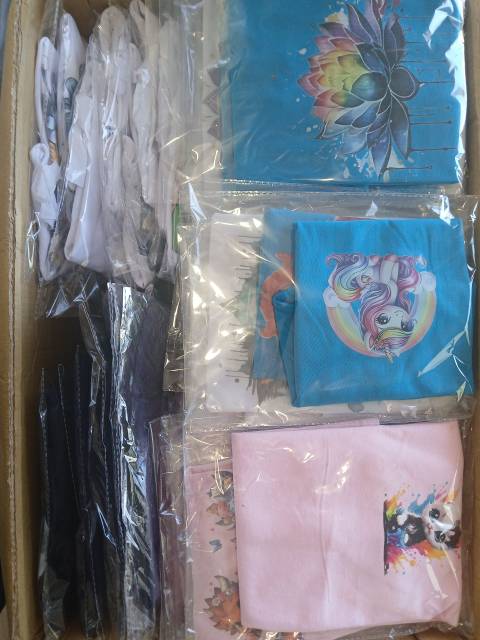Lot T-shirts personnalisés