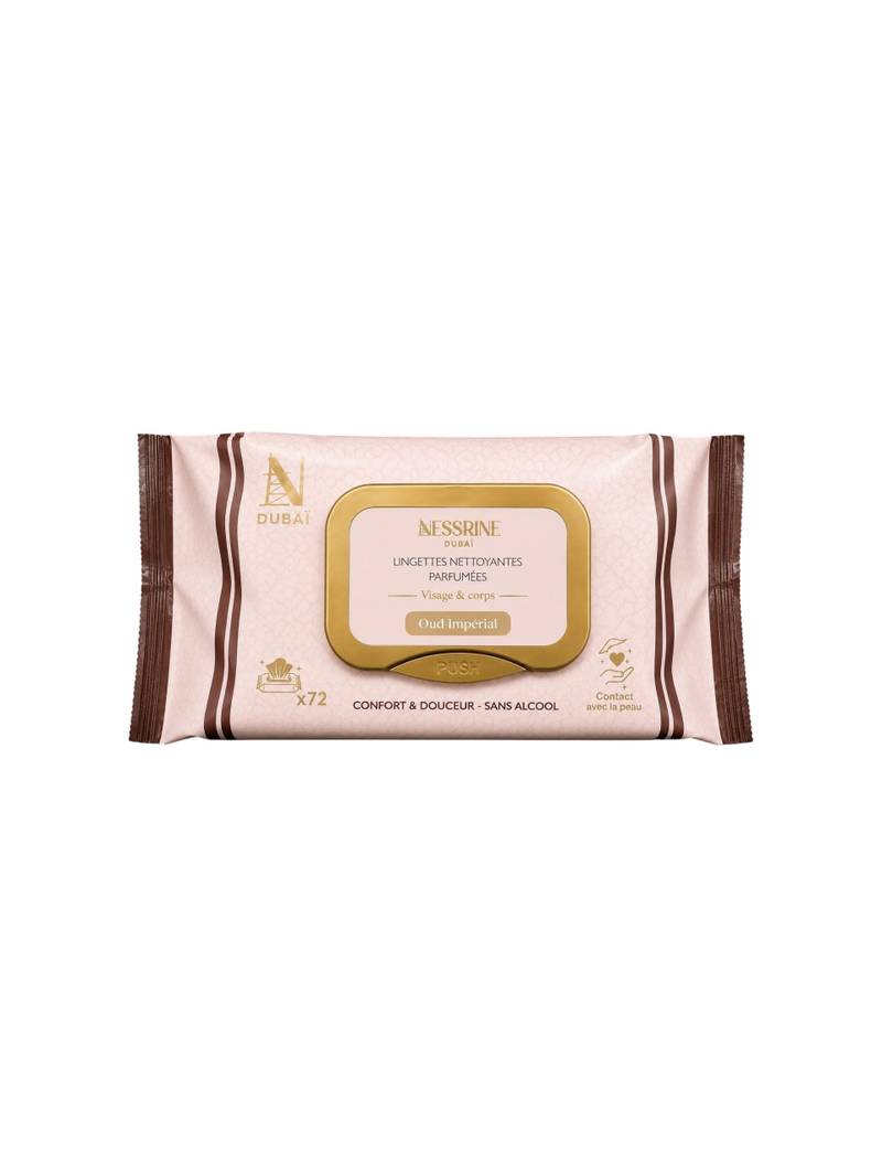 Lingettes nettoyantes Nessrine Dubai Parfum Oud Impérial